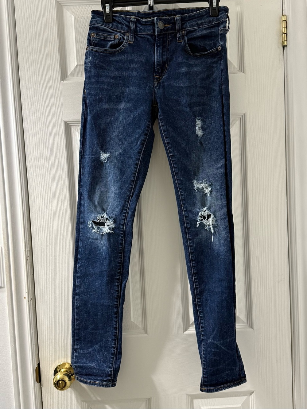 American Eagle Dark Blue Women's Skinny Jeans